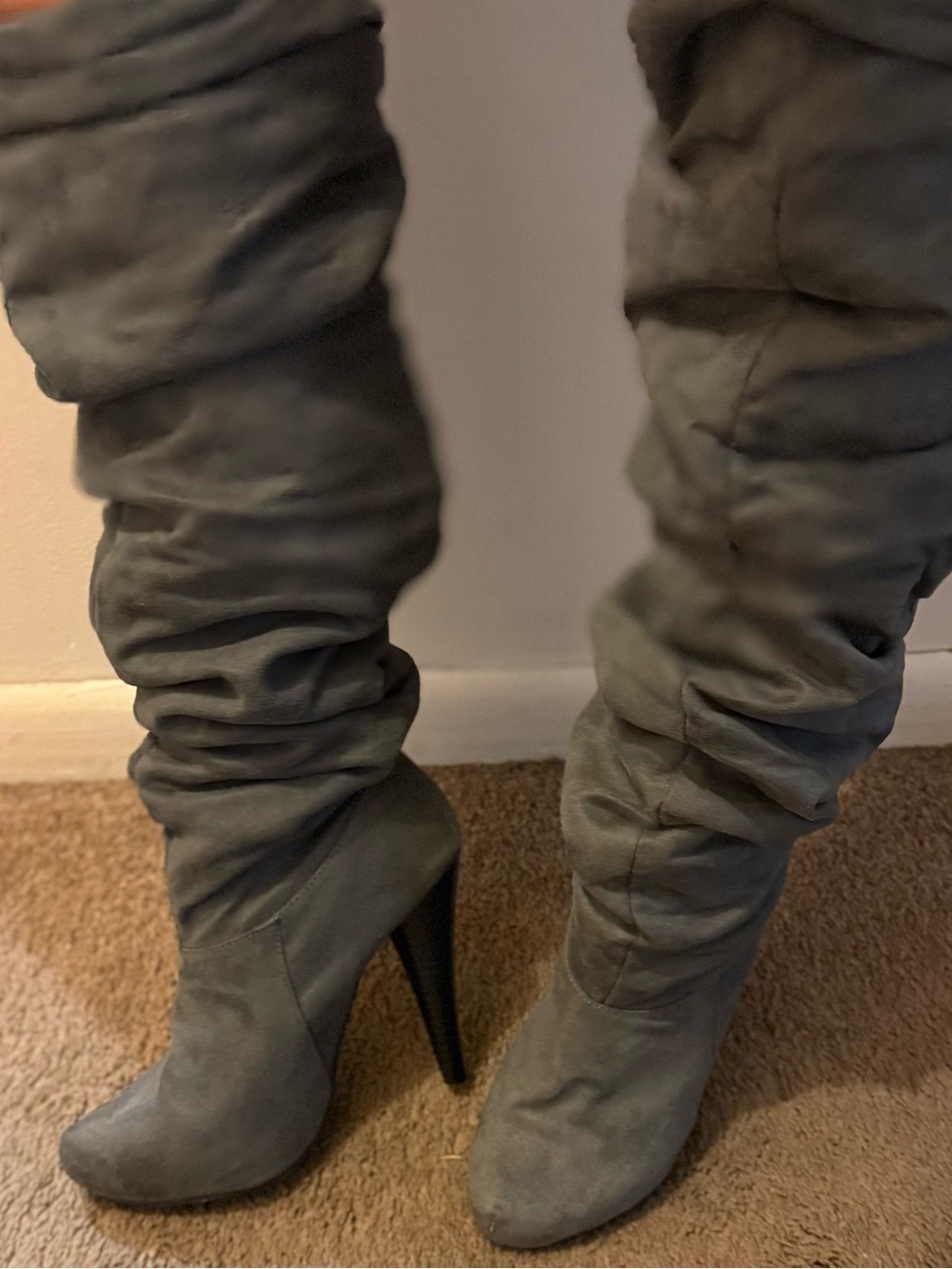 Michael Antonio woman’s Black Suede Boots